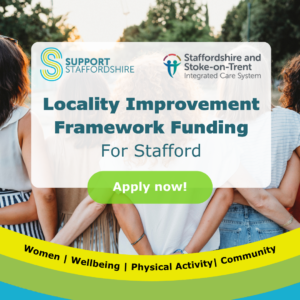 Locality Improvement Funding for Stafford Borough - apply now