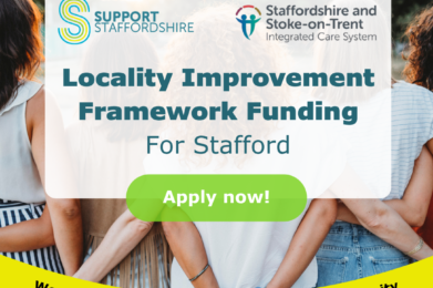 Locality Improvement Funding for Stafford Borough - apply now