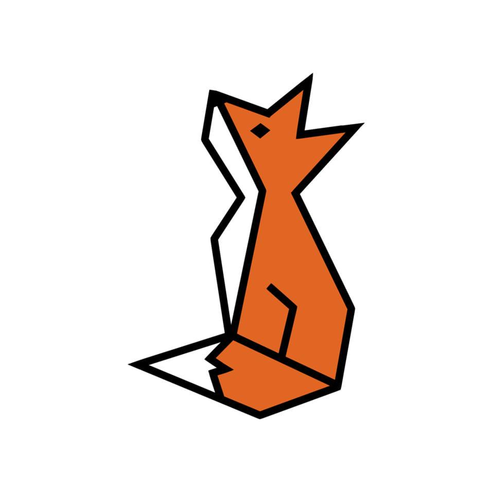 an orange fox